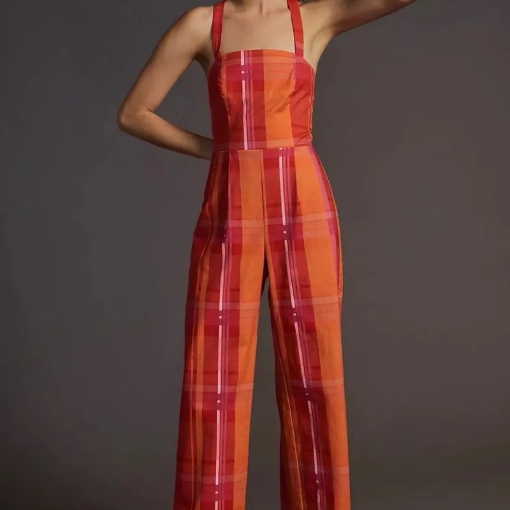 Anthropologie Corey Lynn Calter Womens Ayla Jumpsuit Multicolor Size M